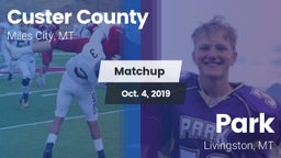 Matchup: Custer County High vs. Park  2019
