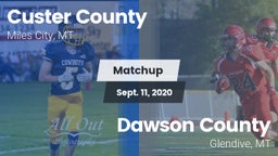 Matchup: Custer County High vs. Dawson County  2020