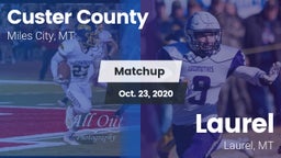 Matchup: Custer County High vs. Laurel  2020