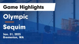 Olympic  vs Sequim  Game Highlights - Jan. 31, 2023