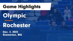 Olympic  vs Rochester  Game Highlights - Dec. 2, 2023