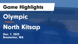 Olympic  vs North Kitsap  Game Highlights - Dec. 7, 2023