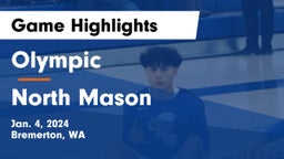 Olympic  vs North Mason  Game Highlights - Jan. 4, 2024