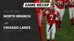 Recap: North Branch  vs. Chisago Lakes  2015