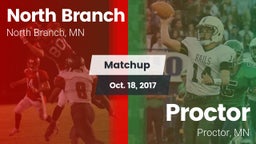 Matchup: North Branch High vs. Proctor  2017