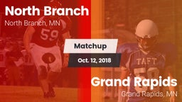 Matchup: North Branch High vs. Grand Rapids  2018