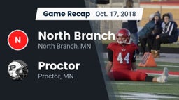 Recap: North Branch  vs. Proctor  2018