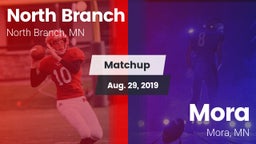 Matchup: North Branch High vs. Mora  2019