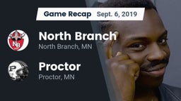 Recap: North Branch  vs. Proctor  2019