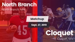 Matchup: North Branch High vs. Cloquet  2019