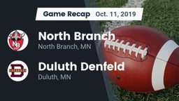 Recap: North Branch  vs. Duluth Denfeld  2019