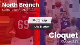 Matchup: North Branch High vs. Cloquet  2020