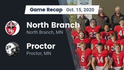 Recap: North Branch  vs. Proctor  2020