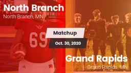 Matchup: North Branch High vs. Grand Rapids  2020