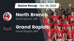 Recap: North Branch  vs. Grand Rapids  2020