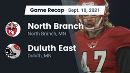 Recap: North Branch  vs. Duluth East  2021