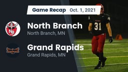 Recap: North Branch  vs. Grand Rapids  2021