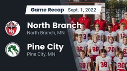 Recap: North Branch  vs. Pine City  2022