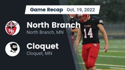 Recap: North Branch  vs. Cloquet  2022