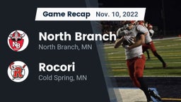 Recap: North Branch  vs. Rocori  2022