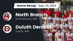 Recap: North Branch  vs. Duluth Denfeld  2023