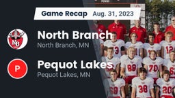 Recap: North Branch  vs. Pequot Lakes  2023