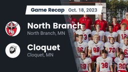 Recap: North Branch  vs. Cloquet  2023