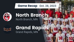 Recap: North Branch  vs. Grand Rapids  2023
