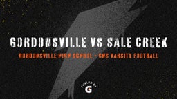 Gordonsville football highlights Gordonsville Vs Sale Creek