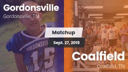 Matchup: Gordonsville High vs. Coalfield  2019