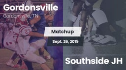 Matchup: Gordonsville High vs. Southside JH 2019
