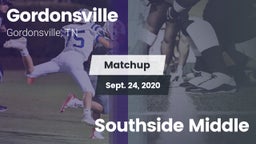 Matchup: Gordonsville High vs. Southside Middle 2020