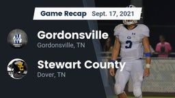 Recap: Gordonsville  vs. Stewart County  2021