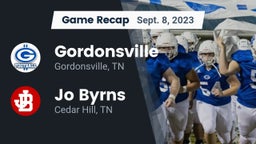 Recap: Gordonsville  vs. Jo Byrns  2023