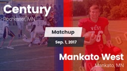 Matchup: Century  vs. Mankato West  2017
