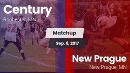 Matchup: Century  vs. New Prague  2017