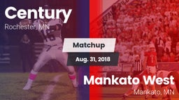 Matchup: Century  vs. Mankato West  2018