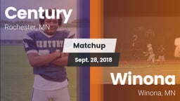 Matchup: Century  vs. Winona  2018