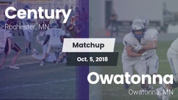Matchup: Century  vs. Owatonna  2018