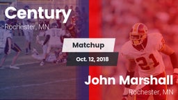 Matchup: Century  vs. John Marshall  2018