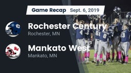 Recap: Rochester Century  vs. Mankato West  2019