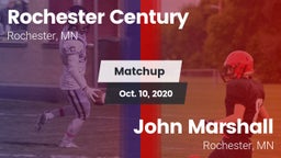 Matchup: Century  vs. John Marshall  2020