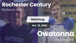Matchup: Century  vs. Owatonna  2020