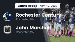 Recap: Rochester Century  vs. John Marshall  2020