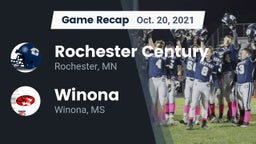 Recap: Rochester Century  vs. Winona  2021
