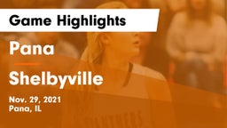 Pana  vs Shelbyville Game Highlights - Nov. 29, 2021