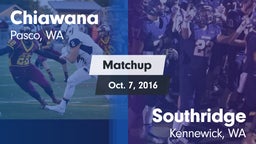 Matchup: Chiawana  vs. Southridge  2016