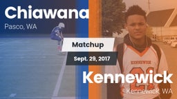 Matchup: Chiawana  vs. Kennewick  2017