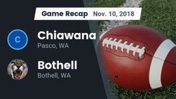 Recap: Chiawana  vs. Bothell  2018