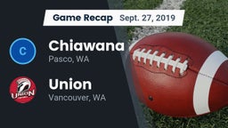 Recap: Chiawana  vs. Union  2019